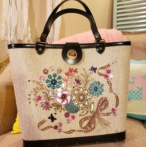 Enid Collins Style Vintage sequin purse kit